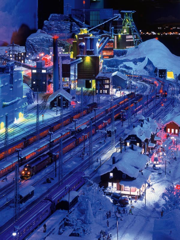 Skandinavien: Bahnhof Kiruna